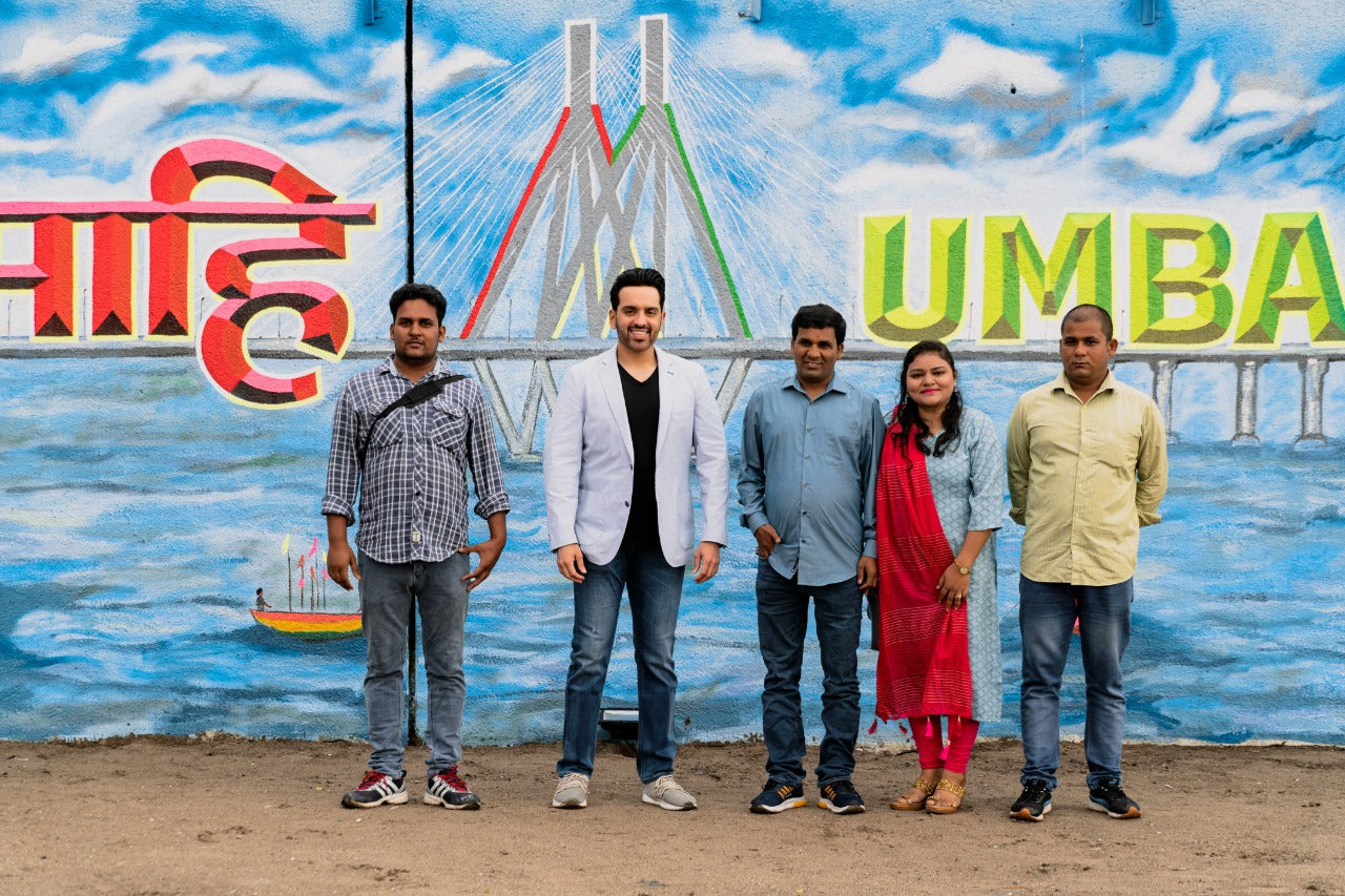 Wall Mural (Mahim Beach)